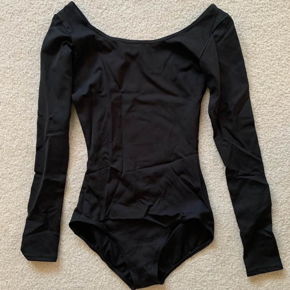 Black Capezio Leotard
